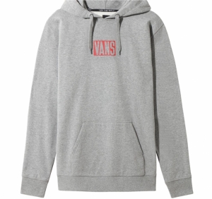 SS20.hoodie new stax grey cemeNT HEATHER