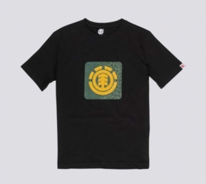 t-shirt leopard boy black 3732 flint blac