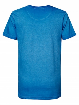 T-shirt SS R-neck 5000 E Blue 5000 electric b