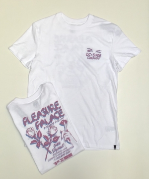 t-shirt pleasure palace white white