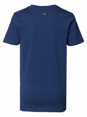 t-shirt ss petrol blue 5082 petrol blu