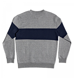 Sweater riot colorblock medium grey-hea