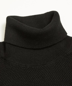 Knit lamp o neck  black