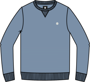 Sweater cornell classic 967 faded denim