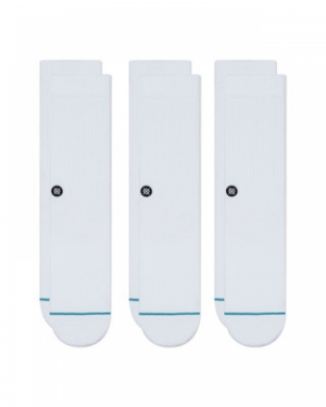 Sock icon 3 pack white