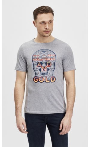 T-shirt craneo mexicano gr mel grey melange