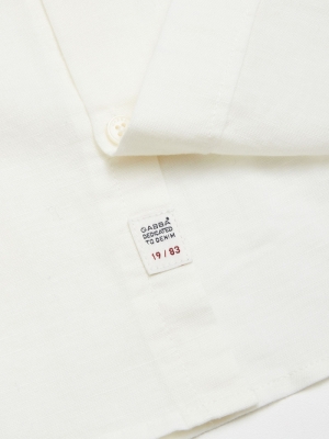 Shirt hobart linnen white white