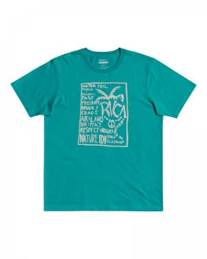 T-shirt vibes-turquoise 29 turquoise