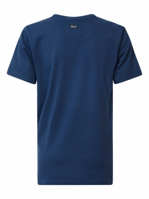 Boy-T-shirt petrol blue 5082 petrol blu