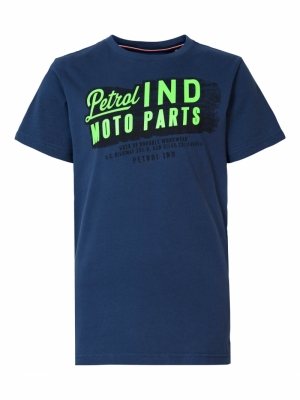 Boy-T-shirt petrol blue 5082 petrol blu