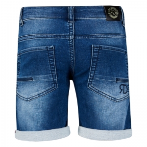 Short jeans Loek 5071 medium blu