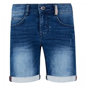 Short jeans Loek 5071 medium blu