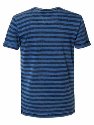 T-shirt SS azure blue 5128 azure blue