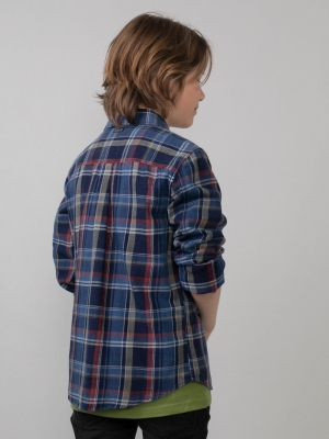 Boy Shirt ls spice red 3154 spice red