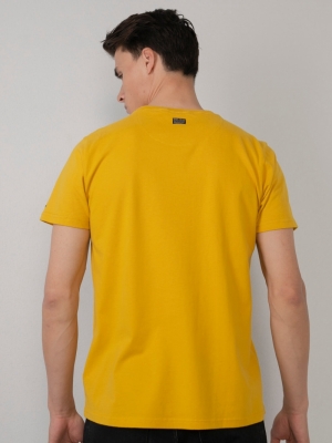 T-shirt RN antique yellow 1091 antique ye