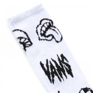 Sock 1Pk lost and found crew zbg1 white