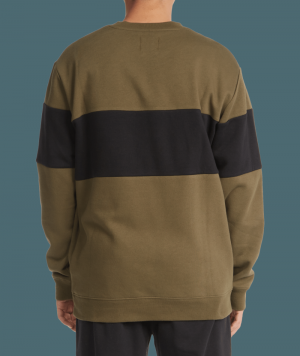 Sweater colorblock riot CRB0 ivy green