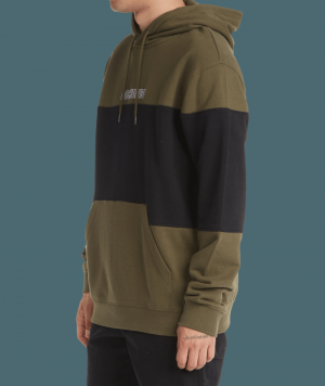 Hoodie downing CRB0 ivy green