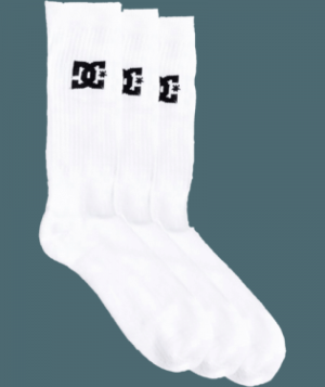 Socks 3 pack white WBB0 white