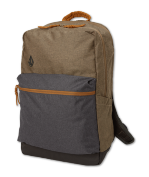 Backpack School Khaki Khaki