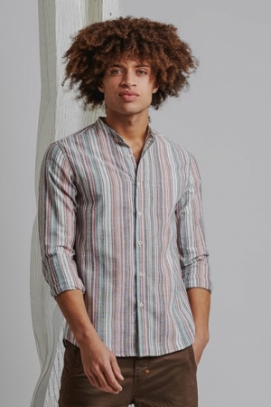 Italian Shirt Short collar - StripedPhanta