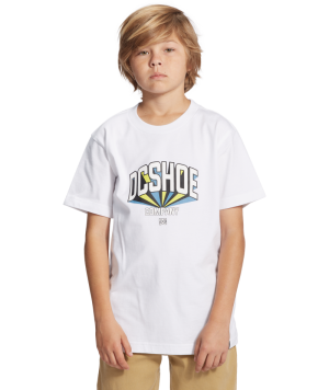 DC Projects SS Boy Tee WBB0 White