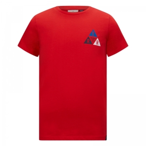 T-shirt Justo red 4051 red