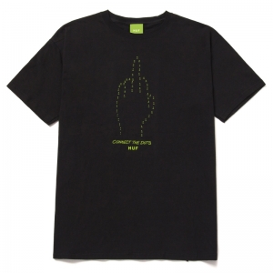CONNECT THE DOTS SS TEE BLACK