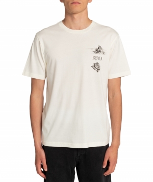 Tee Tiger Beach SS ANW Antique Whi