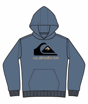 Hoodie Big Logo BYG0 Bering Sea
