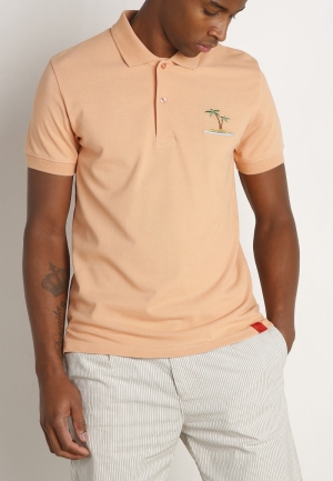 Polo Shirt 348 Dusty Coral
