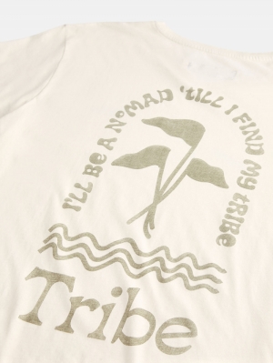 Tee SS Friend Tribe Egret