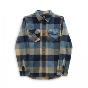 Shirt Box Flannel Boy CBY1 Crown B/N