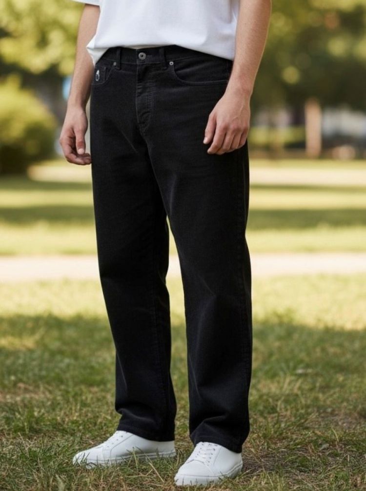 Baggy Corduroy Black cord