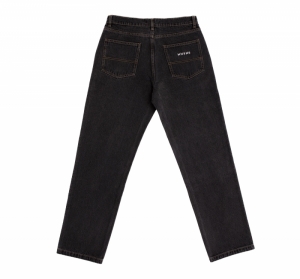 Straight Jeans Black Washed