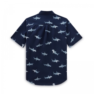 Shirt shark LK71 Dress Blue
