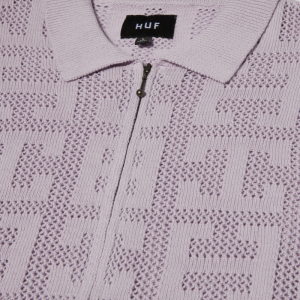 Sweater zip monogram  Lavender