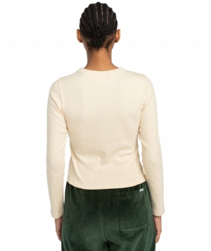 Long sleeve yarnhill TEC0 parchment 