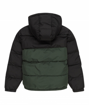 Jas classic hooded puffa  Deep forest 