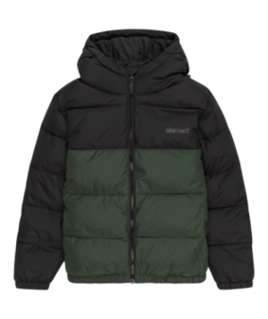 Jas classic hooded puffa  Deep forest 