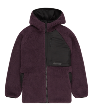 Hoodie zip wolfe sherpa  Plum perfect 