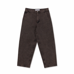 BAGGY JEANS Mud Brown