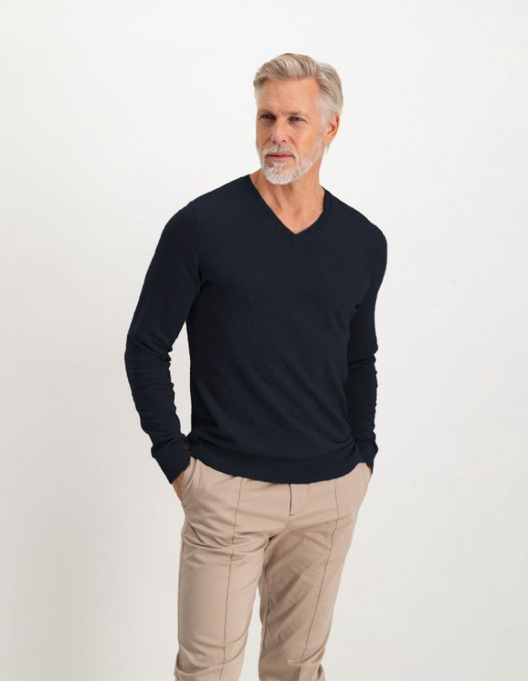 V NECK Dark Navy