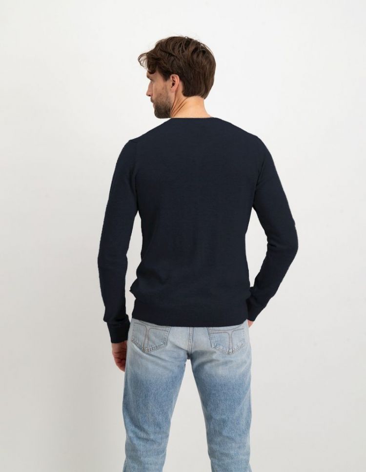 R NECK Dark Navy