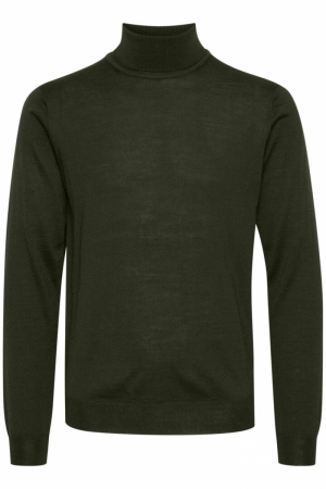 Roll Neck Konrad Merino Deep Forest Mel