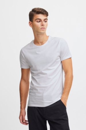 Tee David Crew Neck Bright white