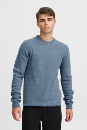 Knit Karl Crewneck Bounty True Navy Mela