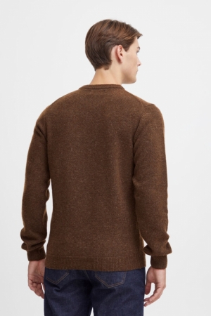 Knit Karl Crewneck Bounty Demitasse Mel