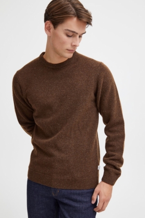 Knit Karl Crewneck Bounty Demitasse Mel