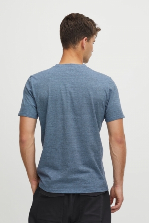 Tee Thor Micro Striped Dusk Blue